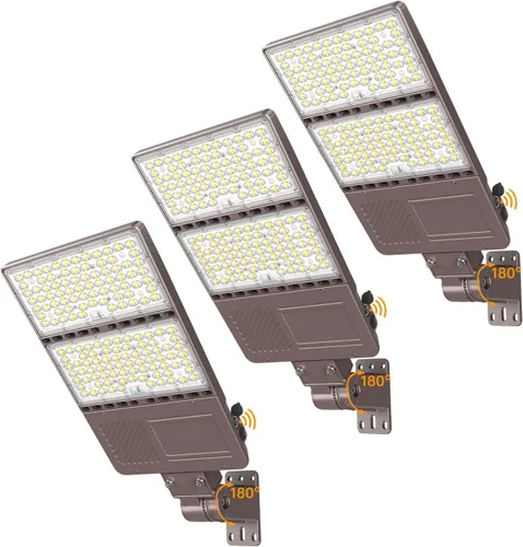 Miniatura 18 de Luz LED de estacionamiento de 150 W, 120 W, 90 W, ajustable, con certificación UL, 5700 K, 5000 K, 4500 K, sintonizable, 22500 lm luz comercial