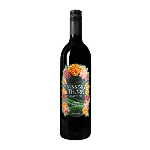 Miniatura 8 de Vino tinto sin alcohol Bordeaux de Missing Thorn por Aaron Pott - Vino sin alcohol con sabor a rica mora, cereza negra y cassis - Bajo en azúcar