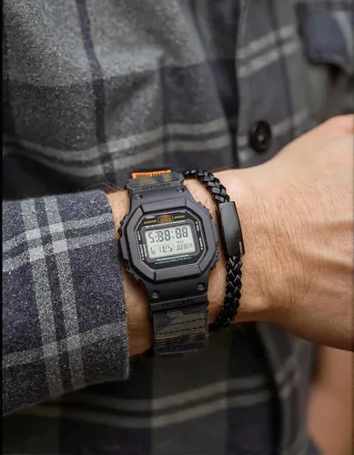 Miniatura 5 de Correa de reloj para Casio G-Shock para hombres DW-D5600/5610/5700/8900, GLS-100/5600/6900/8900, GD-100/110/120/350, correa Casio de 16 mm de cuero