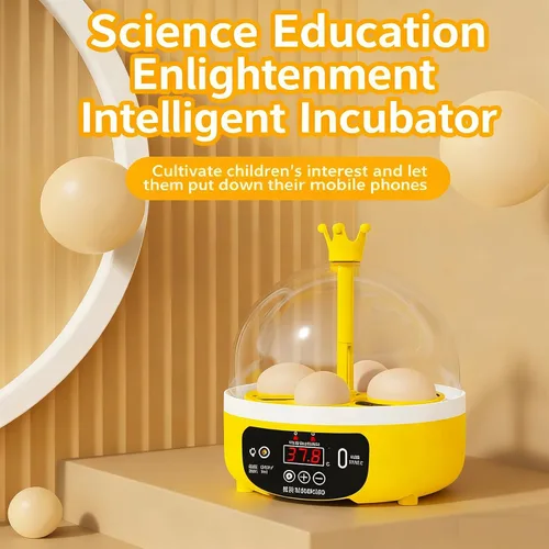 Miniatura 7 de Tissting Incubadora de huevos con giro manual de huevos y control de humedad, incubadoras para incubar huevos, incubadora de aves de corral