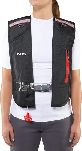 Miniatura 9 de NRS Otto Matik Chaleco salvavidas inflable (PFD), color negro, universal