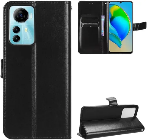 Miniatura 47 de Funda para Honor X50i, funda de cuero con tapa para Honor X50i 5G CRT-AN00 Case Gold Oro
