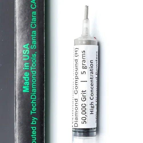 Miniatura 22 de TechDiamondTools - Pasta de pulido compuesto de diamante, grano de 14,000, 0-1 micrones para mármol, vidrio, metal, joyería, resina, plata, cromo