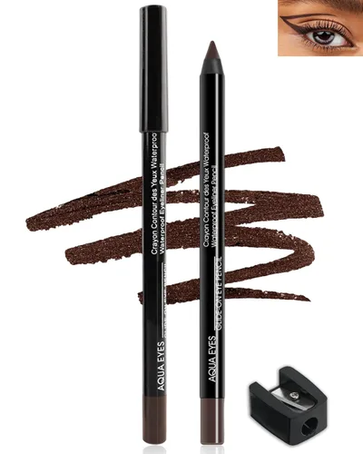 Miniatura 10 de Lápiz delineador de ojos de gel, 3 unidades, color marrón y negro, impermeable, a prueba de manchas, delineador de ojos, delineador de ojos, 2