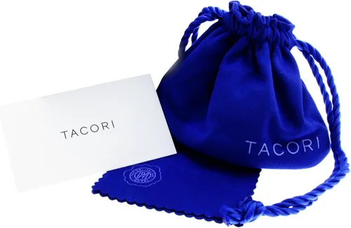 Miniatura 2 de Tacori SB23033 - Pulsera de plata de ley con topacio azul de 4 estaciones, 6.7in con extensor de 0.5in
