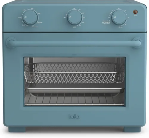 Miniatura 9 de Horno tostador Air Fry bella, 7 opciones de cocción preestablecidas, bandejas revestidas EverGood aptas para lavavajillas incluidas, apagado Ciruela