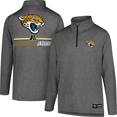 Miniatura 56 de Ultra Game Men's NFL Official Super Soft Quarter Zip Long Sleeve T-Shirt