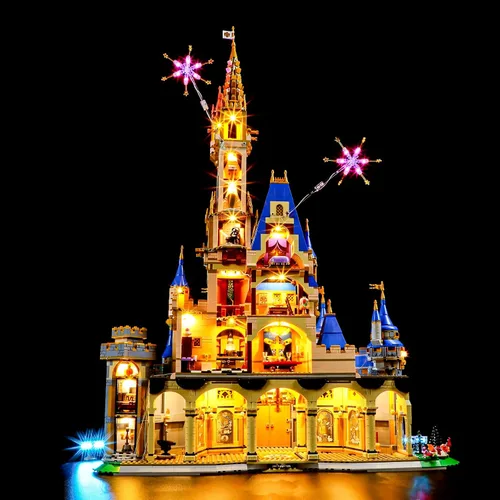 Miniatura 2 de YEABRICKS Luz LED para Lego-43222 modelo de bloques de construcción de castillo de Disney (juego de Lego no incluido)