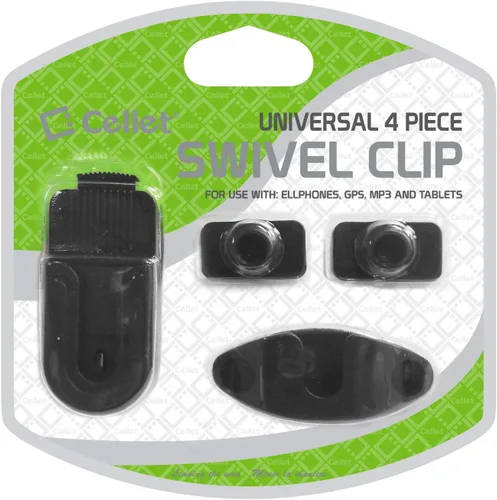 Miniatura 8 de Cellet Clip giratorio universal para cinturón para soporte de automóvil, compatible con GPS para Apple iPhone 14 Pro Max Plus 13 12 11 iPad, iPods