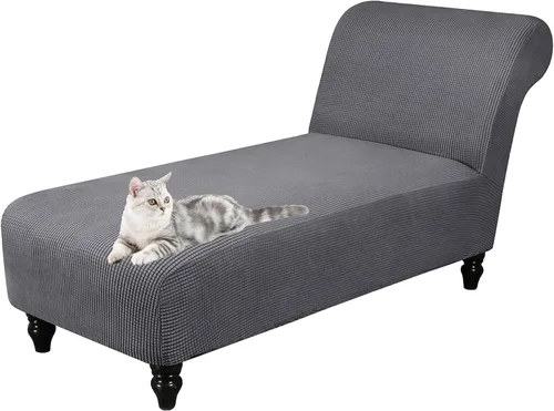 Miniatura 11 de Funda para tumbona sin brazos, fundas elásticas para silla de sala de estar, funda de diván sin brazos, fundas de interior para dormitorio, tela
