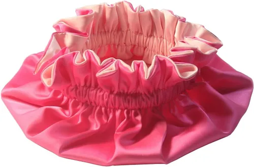 Exquisita gorra para dormir reversible con forro de satén para bebés, recién nacidos, niños grandes y pequeños y mamásmujeres