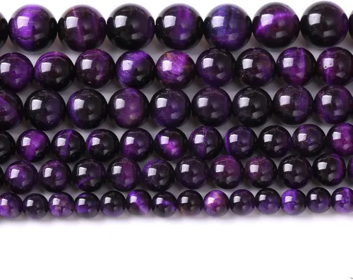 Miniatura 61 de 45 cuentas de turquesa de 0.315 pulgadas con concha de howlita azul perla y turquesa cuentas de piedra para hacer joyas, pulseras, collares, aretes