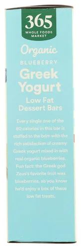 Miniatura 5 de 365 by Whole Foods Market, Frozen Yogurt Greek Blueberry Organic, 2.5 onzas líquidas, 4 unidades (paquete de 1)