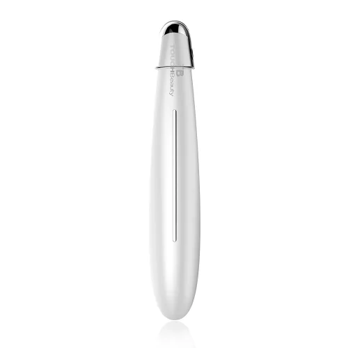TOUCHBeauty Masajeador eléctrico de ojos para ojeras, hinchazón, líneas finas/arrugas, patas de gallo y bolsas debajo de los ojos con vibración