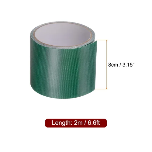 Miniatura 2 de HARFINGTON Cinta de reparación de lona, 3.15 pulgadas x 6.6 pies, universal, impermeable, para toldo, para manualidades, mejoras del hogar, tienda