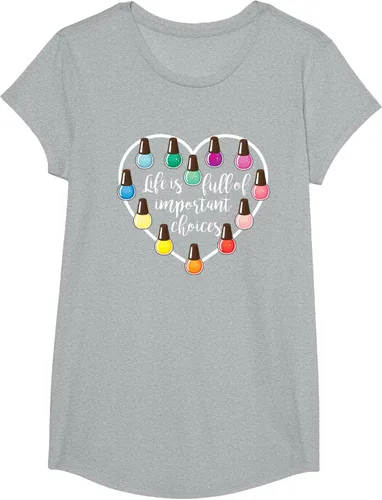 Miniatura 81 de Life Is Full Of Important Choices - Camiseta de regalo para esmalte de uñas