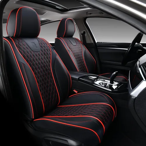 Miniatura 8 de Doogo Fundas de asiento de automóvil, fundas de asiento delantero para automóviles, protector universal de asiento de automóvil, fundas de asiento