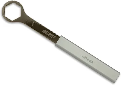 Miniatura 3 de CruzTOOLS AW36X - Llave de eje de 1.417 in con mango de extensión para Harley-Davidson Pan America, H-D Baggers 08-Present y Indian FTR