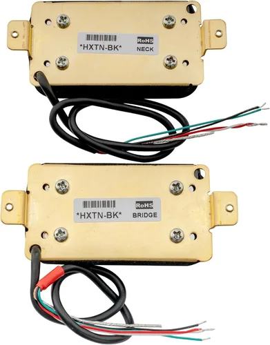 Miniatura 4 de Pastillas humbucker de cerámica Artec HXTN Super Power de doble cuchilla Hot Rail para guitarra eléctrica estilo Strat Tele, juego de pastillas
