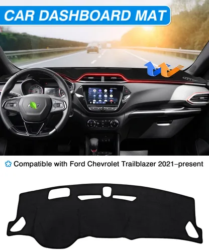Miniatura 3 de Cartist Funda para salpicadero de Trailblazer 2021, 2022, 2023, alfombrilla antideslizante antirreflejos