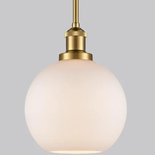 Miniatura 7 de DAYCENT Modernas luces colgantes doradas para isla de cocina, lámpara colgante de vidrio de leche, lámpara colgante de globo de mediados de siglo