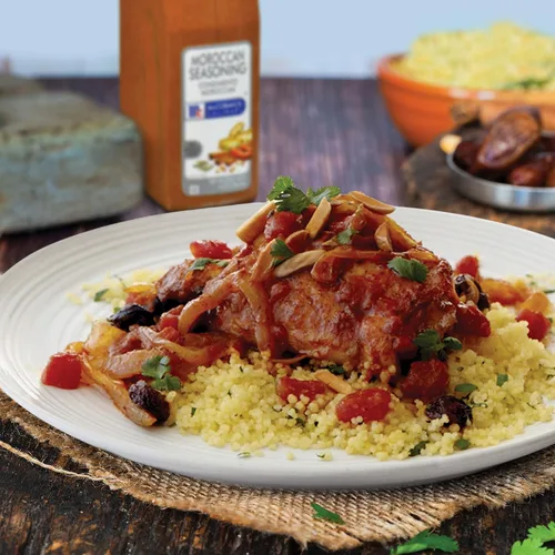 Miniatura 4 de McCormick Culinary Condimento marroquí, 16 onzas, un recipiente de 16 onzas mezcla de especias marroquíes con canela, comino, pimientos negros