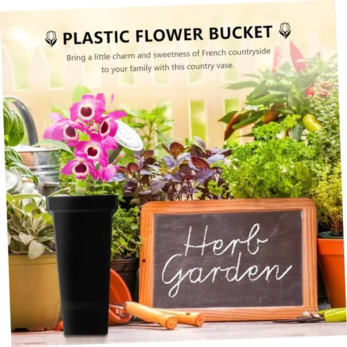 Miniatura 3 de Macetas decorativas de jardinería cubos de forma cuadrada para arreglos florales