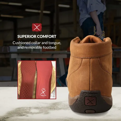 Miniatura 5 de Twisted X - Mocasines de conducción para mujer puntera de acero