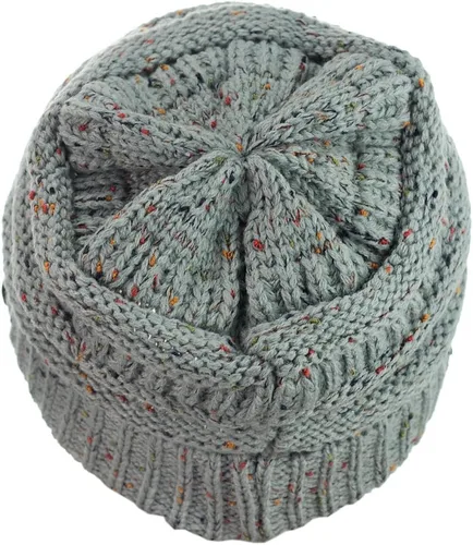 Miniatura 62 de C.C Trendy Warm Chunky Soft Stretch Cable Knit Beanie