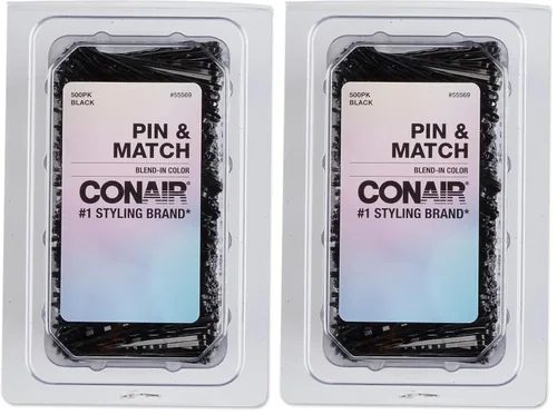Miniatura 8 de Horquillas en envase color negro de Conair, Negro