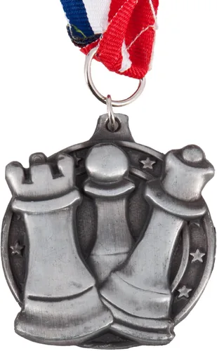 Miniatura 3 de The House of Staunton Medallas redondas de ajedrez