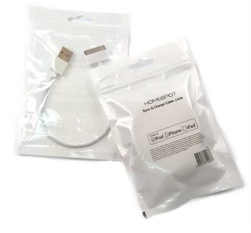Miniatura 6 de Cable cargador corto de 30 pines [certificado MFi] para iPhone 4, iPhone 4S, iPad 1/2/3, iPod Touch, iPod Nano (blanco, 8 pulgadas, 7.9 in, 1 unidad)