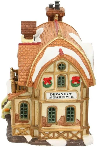 Miniatura 2 de Lemax Pueblo Navideño Devaneys Bakery Funciona con Pilas LED - 35793