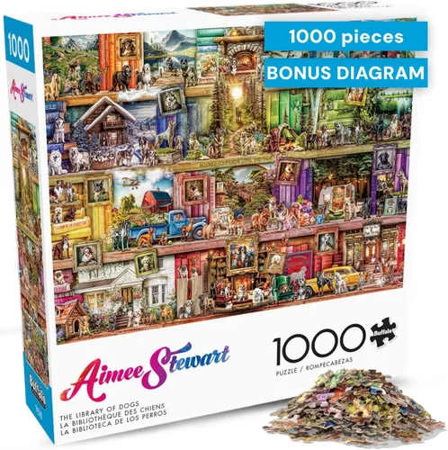 Miniatura 9 de Buffalo Games - Aimee Stewart -Look Closer Family Campsite - Rompecabezas de 500 piezas para adultos -Rompecabezas desafiante perfecto para noches