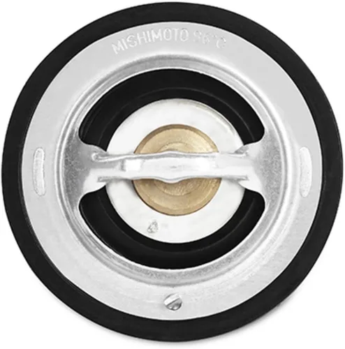 Miniatura 2 de Mishimoto MMTS-F2D-96H Termostato de alta temperatura compatible con Ford 7.3 Powerstroke 1996-2003 Plata