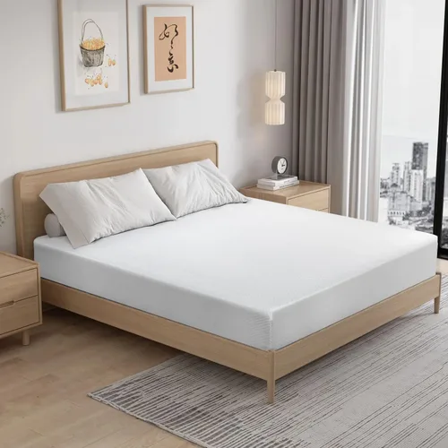 Miniatura 19 de Colchón individual de espuma viscoelástica de 5 pulgadas con certificado CertiPUR-US para sueño fresco y alivio de presión, colchón de cama