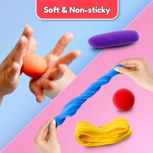 Miniatura 4 de YOPINSAND Arcilla de Secado al Aire 115 Colores, Arcilla para Modelar para Niños, Juguetes Mágicos de Moldeado DIY con Herramientas, Regalo