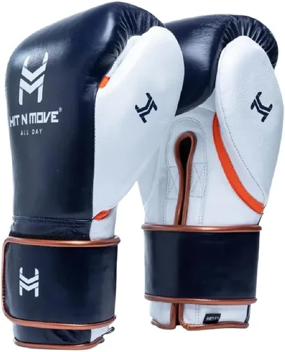 Miniatura 9 de HIT N MOVE Guantes de boxeo All Day Pro Balance con gancho y bucle, guantes de boxeo para hombre, equipo de boxeo, guantes de entrenamiento