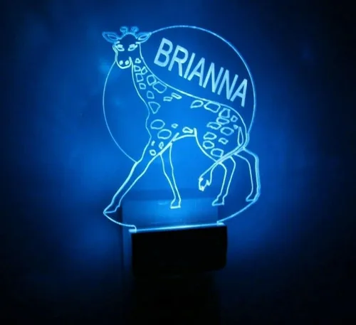 Miniatura 21 de Luz nocturna multicolor personalizada LED enchufable, luz nocturna táctil ultra delgada, sensor inteligente del atardecer al amanecer, dormitorio