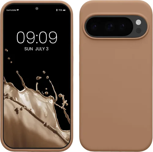 Miniatura 56 de kwmobile Funda Compatible con Google Pixel 6 Pro - Funda de Teléfono de Silicona TPU con Acabado Suave - Azul Caribe
