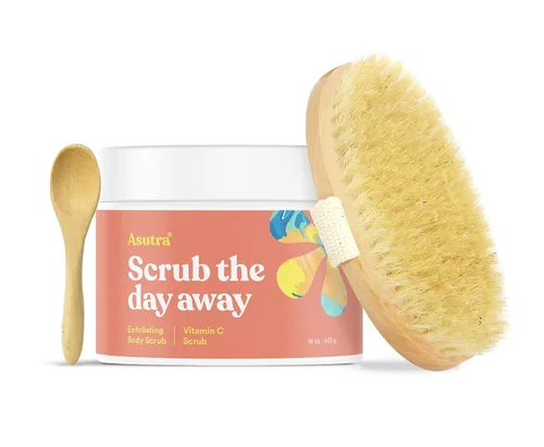 Miniatura 13 de El mejor exfoliante corporal orgánico, 100 % sal pura del mar muerto, ultrahidratante y humectante con Jojoba para suavizar la piel, aceites