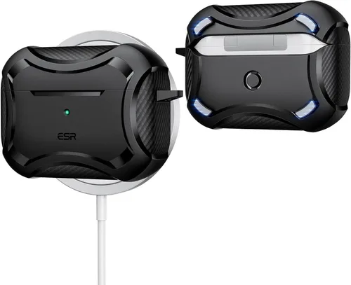 Miniatura 6 de SaharaCase Raider Series - Funda compatible con AirPods Pro 2 (2ª generación) [Robusta] protección de cuerpo completo, agarre antideslizante