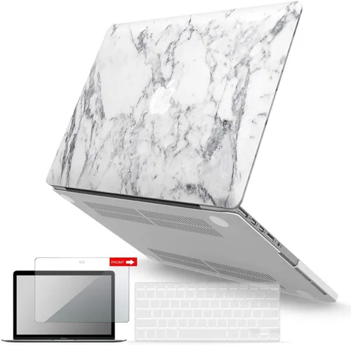 Miniatura 28 de IBENZER Compatible con MacBook Pro de 13 pulgadas 2015 2014 2013 finales 2012 A1502 A1425, carcasa rígida y cubierta de teclado y protector