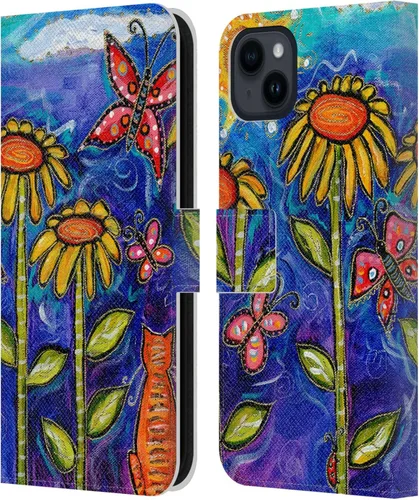 Miniatura 19 de Head Case Designs Officially Licensed Wyanne Half Light Nature 2 Leather Wallet Case Compatible with Apple iPhone 15 Plus