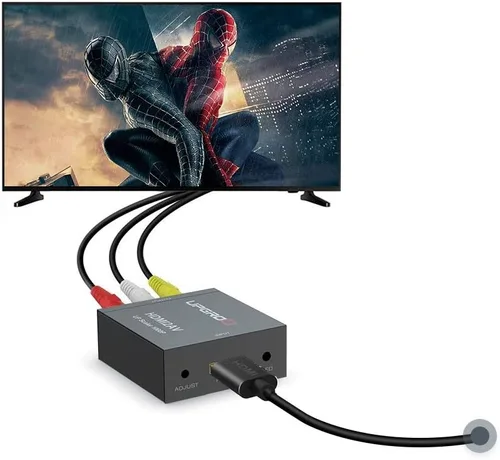 Miniatura 3 de UPGROW HDMI a RCA, 1080p HDMI a AV RCA CVBs convertidor de audio de vídeo compuesto adaptador soporta PAL/NTSC para TV Stick, Roku, Chromecast