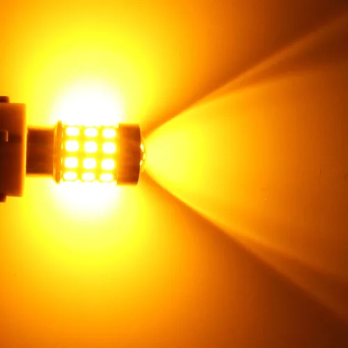 Miniatura 2 de Alla Lighting Bombillas LED ámbar superbrillantes BA15S 1156 de alta potencia 2835 39-SMD 1156NA 7506 3497 BA15S bombillas LED para señal de giro
