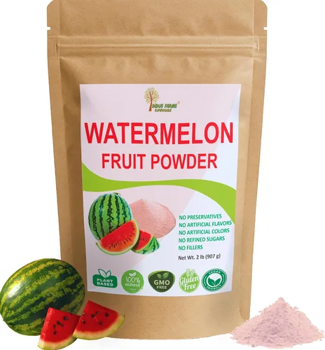 Miniatura 9 de Polvo de fruta de sandía natural, electrolitos instantáneos, suplemento para antes del entrenamiento y después del entrenamiento, potenciador