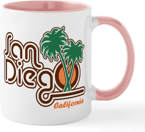 Miniatura 56 de CafePress Taza de café de cerámica de 11 oz (11.0 fl oz) de San Francisco Blanco - Taza San Francisco
