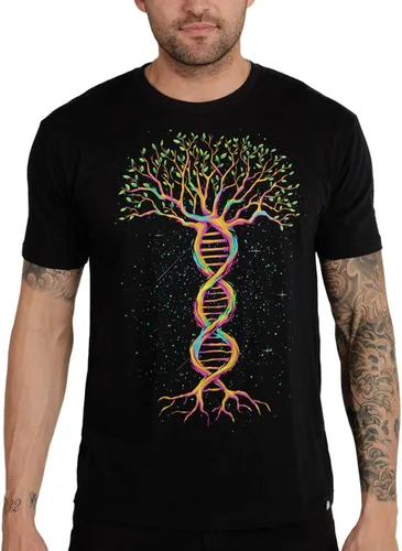 INTO THE AM - Camisetas gráficas para hombre S - 4XL, camisetas premium de manga corta con diseños geniales de la naturaleza