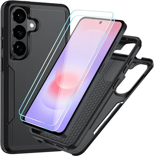 Miniatura 20 de Funda para Samsung Galaxy A15 5G con protector de pantalla HD [protección contra caídas de grado militar] Protección de cuerpo completo resistente a